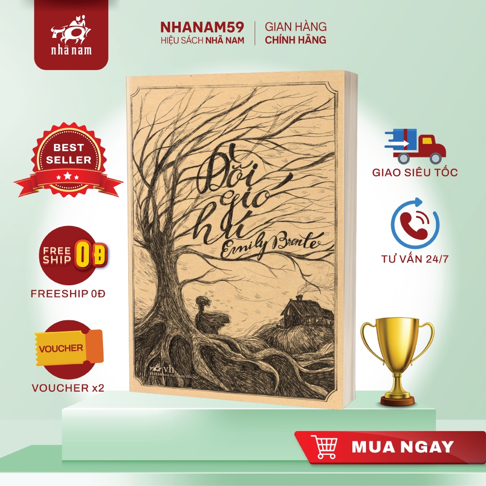 Sách - Đồi gió hú (Emily Bronte) (Nhã Nam)