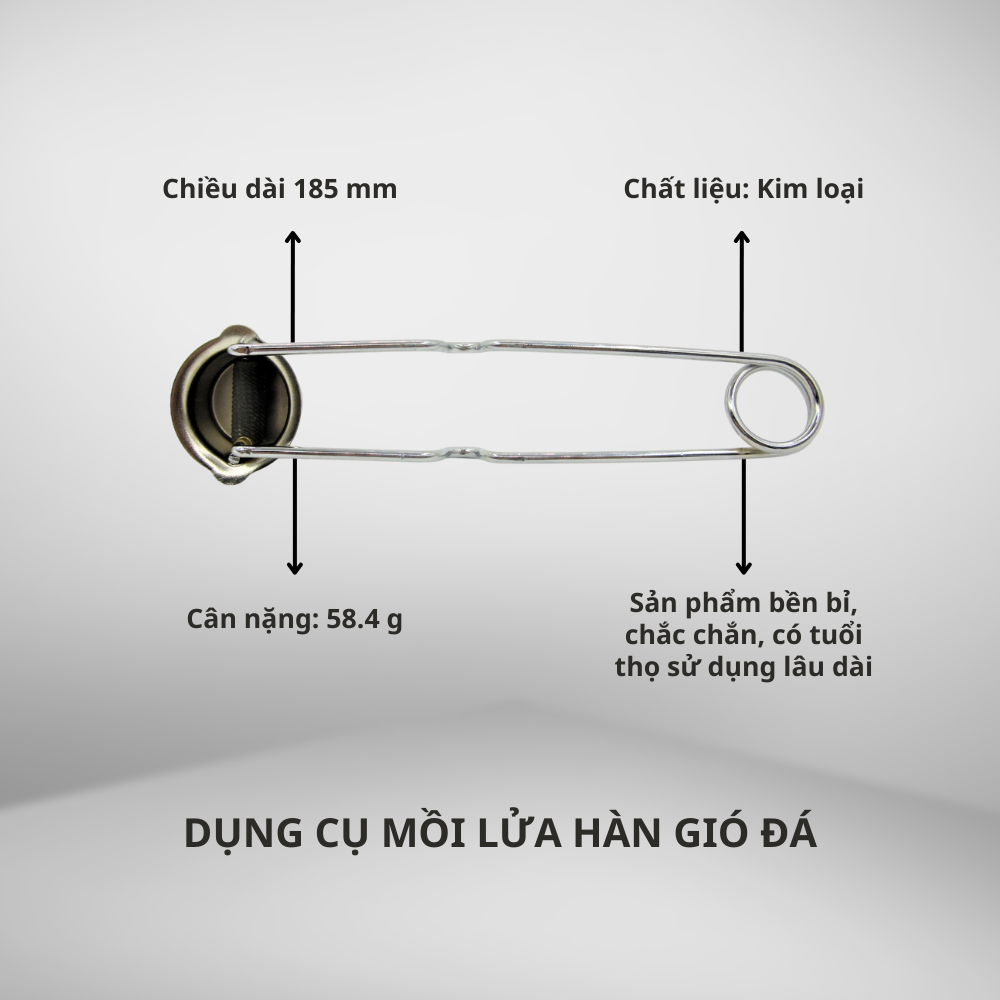 Dụng cụ mồi lửa hàn gió đá | Phụ kiện hàn – An toàn, tiện dụng, bền bỉ