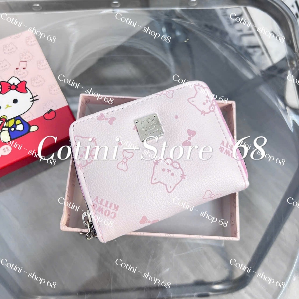 Ví Nữ Hello Kitty Cầm Tay – Có 3 Màu Sang Chảnh, In Hình Mèo Kitty Dễ Thương