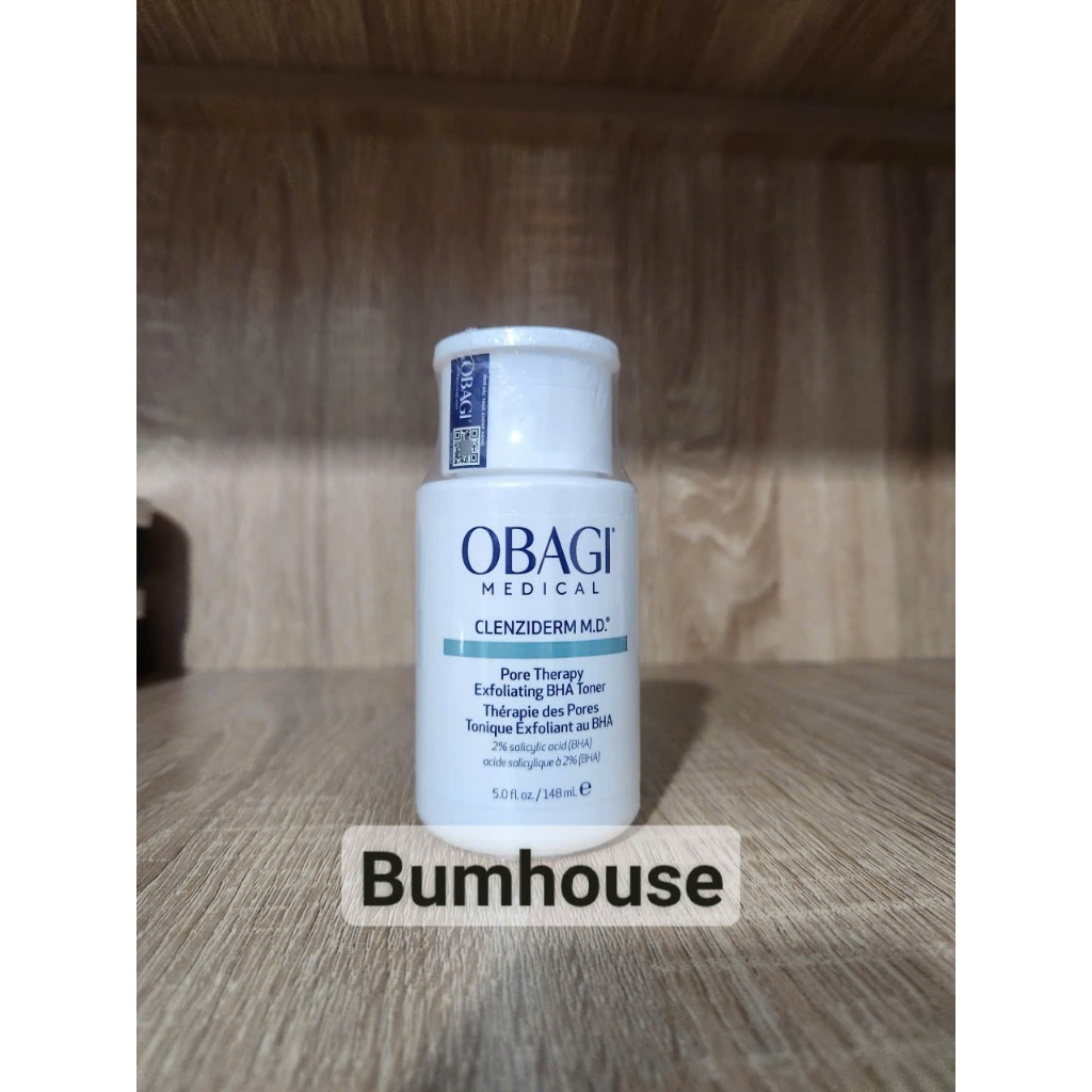 [HÀNG CTY] Nước Hoa Hồng 2% BHA Obagi Medical Clenziderm MD Pore Therapy Exfoliating BHA Giảm Mụn 148ml (mẫu mới)