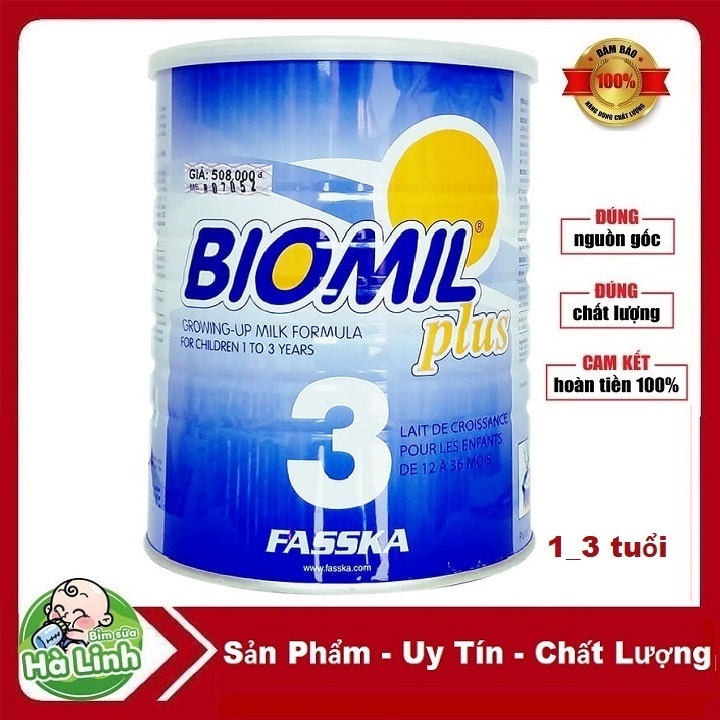 Sữa bột Biomil 3 800g (Date 2028)