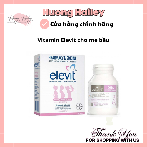 Vitamin Elevit cho mẹ bầu