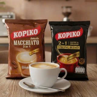 Cà phê hòa tan Kopiko Thái Lan Macchiato 20 gói