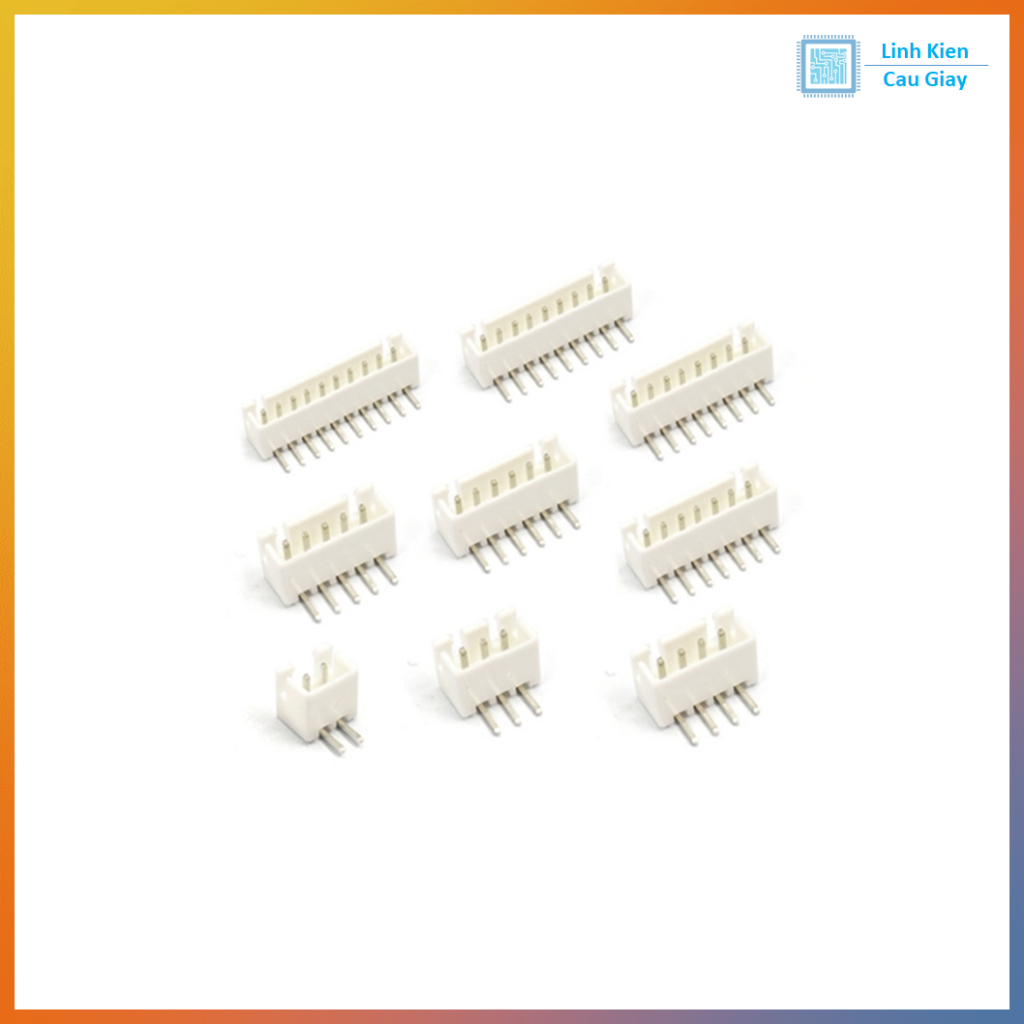 Header XH2.54 Đực Cong Tùy Chọn ( SL:10c)