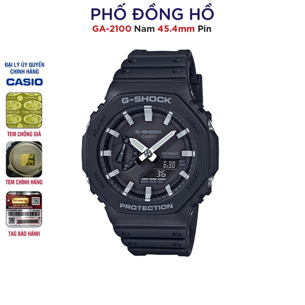 Đồng hồ nam G-Shock Casio Anh Khuê GA-2100 Series