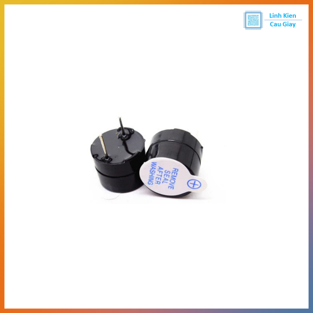 Còi Buzzer 5V - Còi Chíp 5V 9.5x12MM