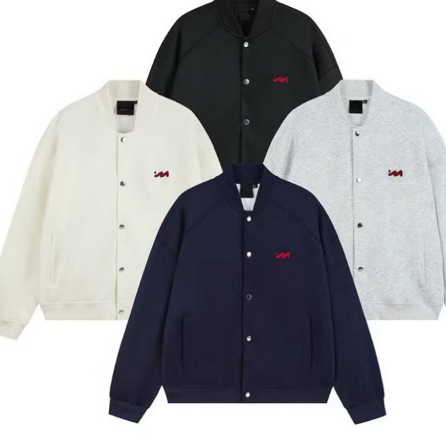 áo khoác nỉ bomber form rộng hottrend chất nỉ cotton phong cách hàn- BOMBER NN