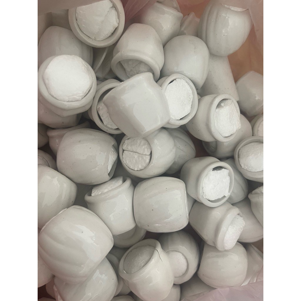 combo 10 chậu hoa sứ mini