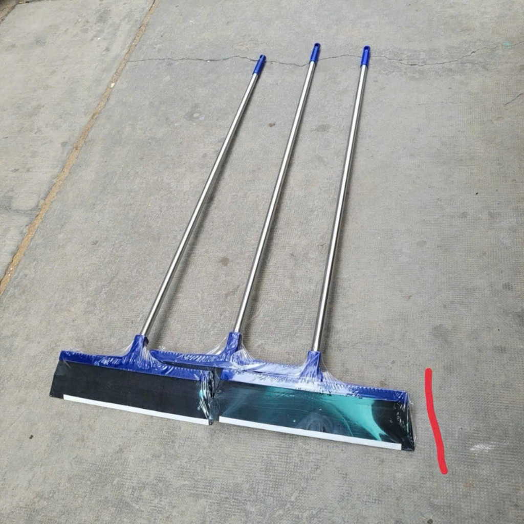 Chổi Gạt, Đẩy Nước Sàn Nhà inox đầu mút xốp siêu bền làm sạch sàn nhà ngập nước, nồm ẩm
