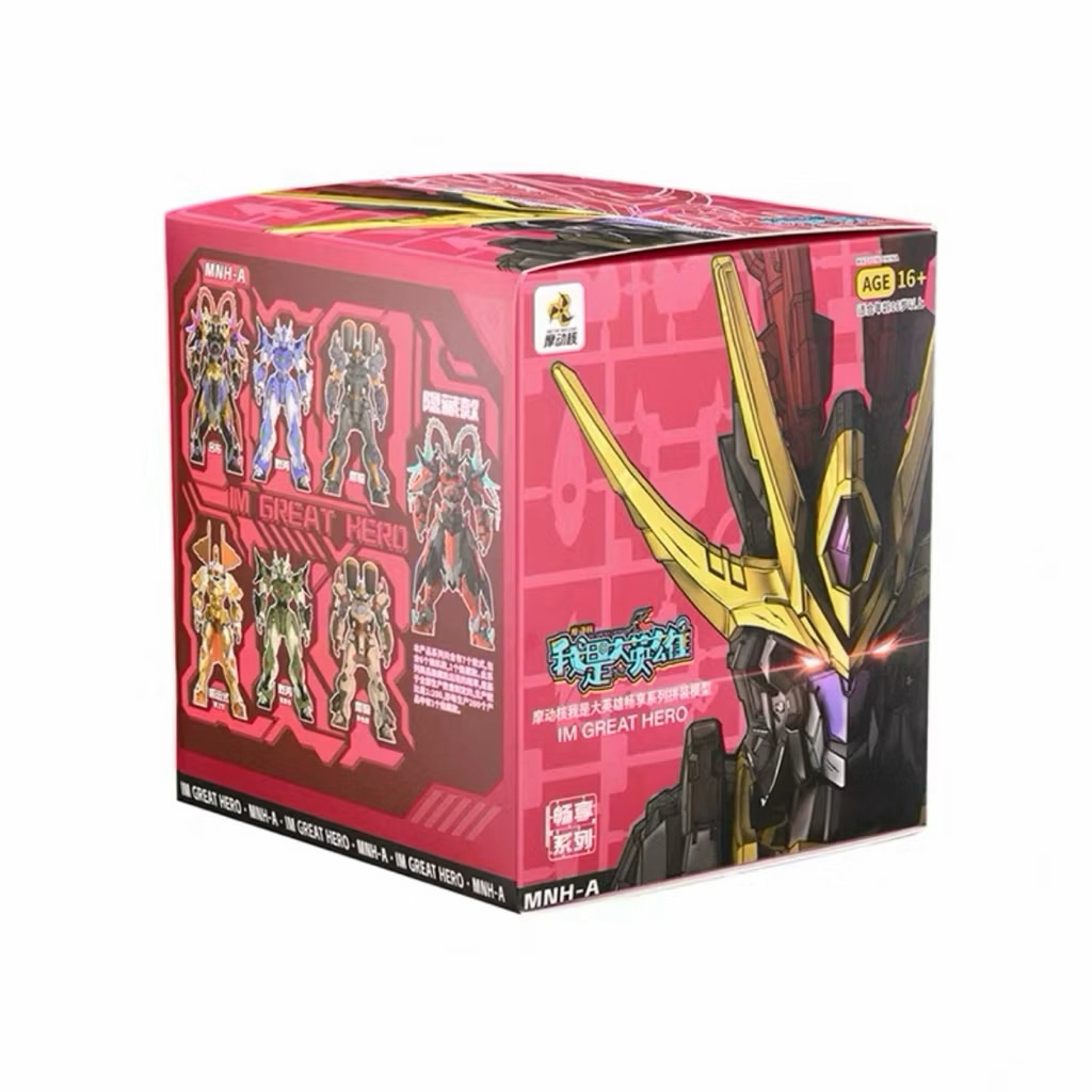 [ Có sẵn - Hoả tốc - 1 Box ] Mô hình lắp ráp 1/144 Blind box Motor Nuclear MNH - A “ I Am A Big Hiro “ ( Base tặng kèm)