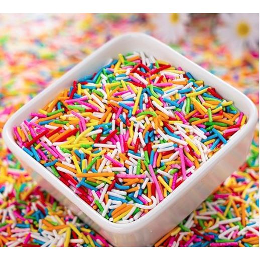Cốm sắc màu trang trí Rainbow Decor gói chiết lẻ