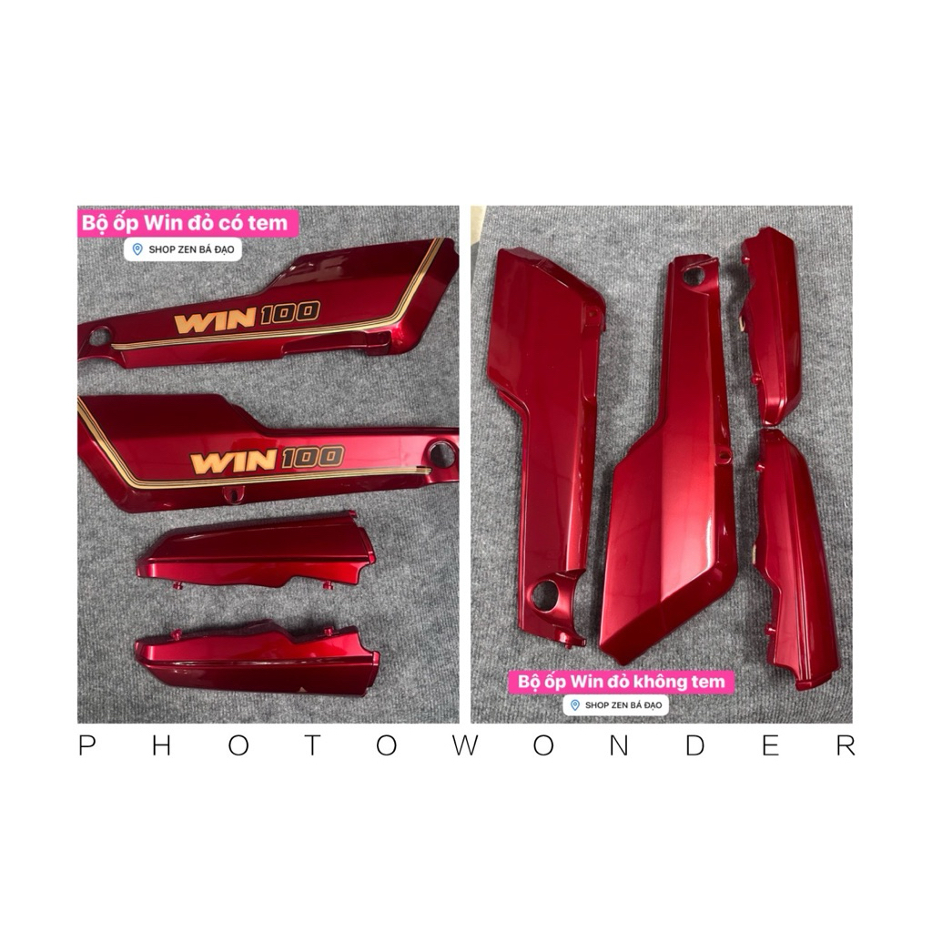 Bộ ốp win đỏ