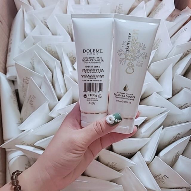 [Chuyên Sỉ ] Sữa rửa mặt collagen 100g. làm sạch sâu bụi bẩn, ngăn ngừa mụn nám tàn nhang cho da trắng hồng tự nhiên