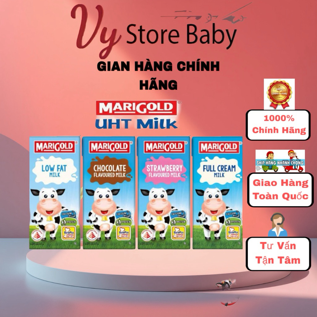 Sữa Marigold 200ml đủ vị