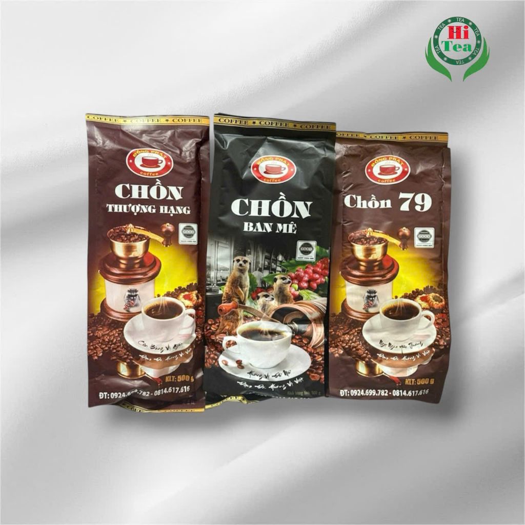 COMBO 3 GÓI CÀ PHÊ HƯƠNG CHỒN 1.5KG( 1 gói ban mê, 1 gói thượng hạng, 1 gói 79).