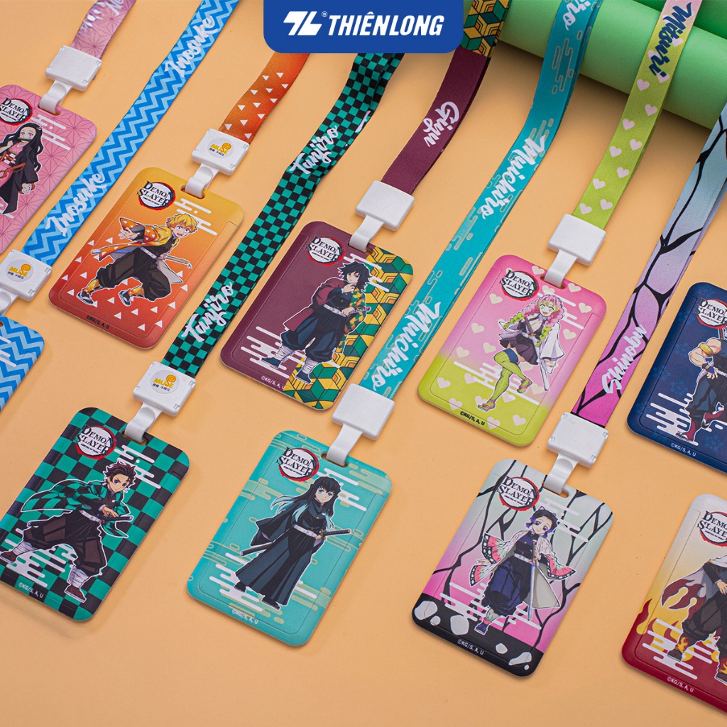 Dây thẻ đeo bảng tên nhân viên sinh viên Demon Slayer Thiên Long CHD-001/DS