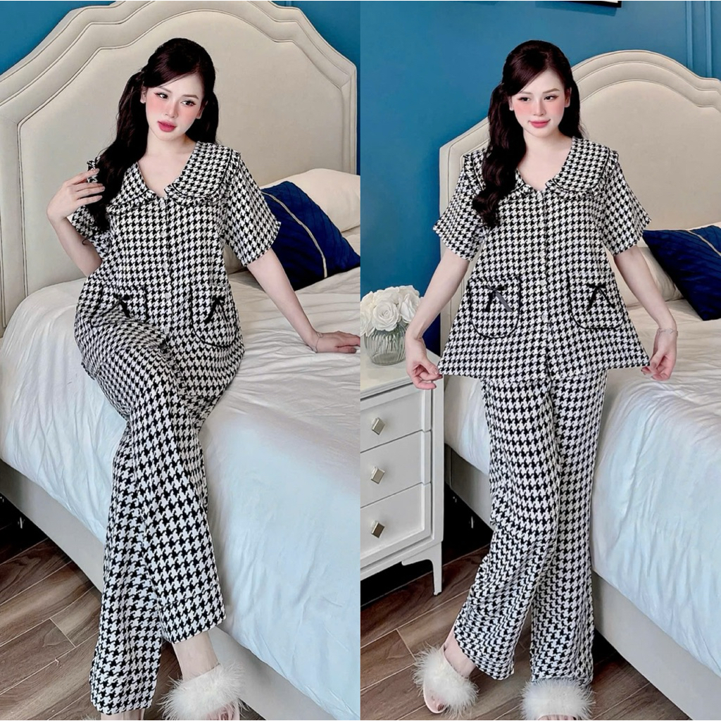 Đồ bộ Lụa Mango mịn rũ bigsize cao cấp