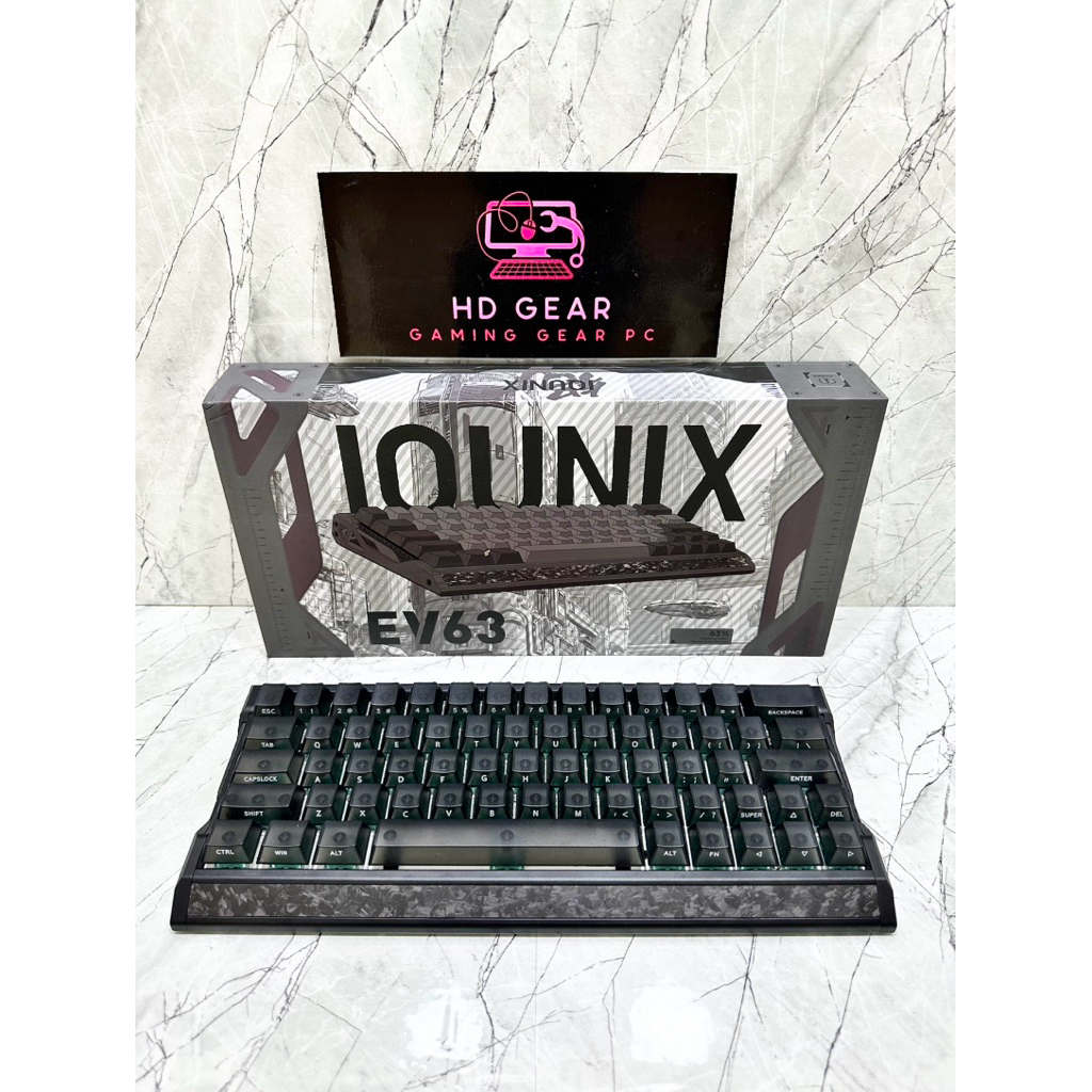 Bàn phím chơi game Rapid Trigger Iqunix EV63 mới và đã qua sử dụng