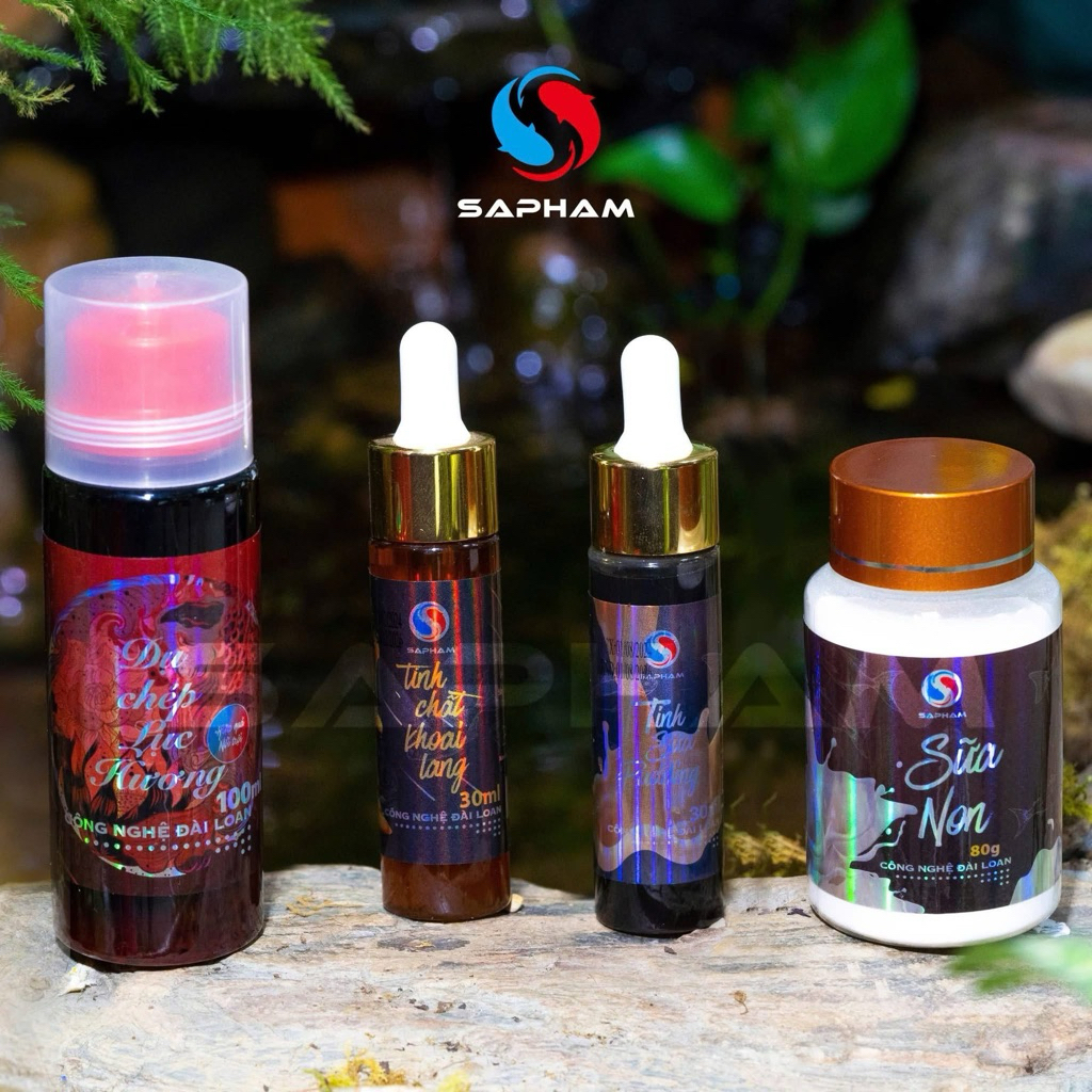 Bộ 4 Câu Chép (Sa Phạm) Lục Hương - Sữa Non - Mật Khoai - Pudding