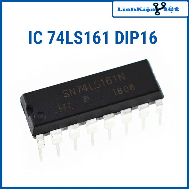 74LS161 Synch 4-bit Counter DIP16