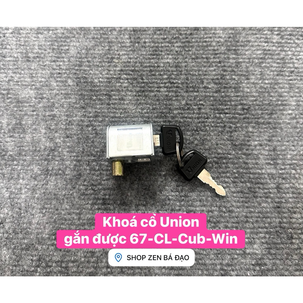 Khoá cổ Union gắn 67, cub, cl, win...