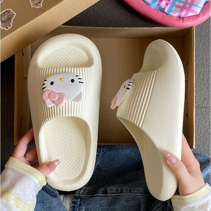 Dép Nữ Quai Ngang Chất EVA Siêu Nhẹ Meo Meo Mã A-5 Phối Mầu Thời Trang Nữ Hót Trends Năm Nay