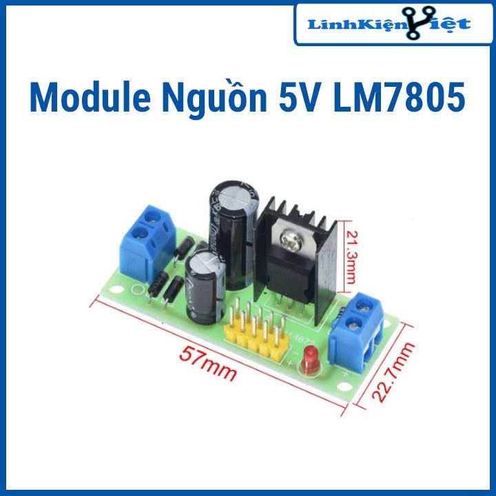 MODULE Nguồn 5V LM7805