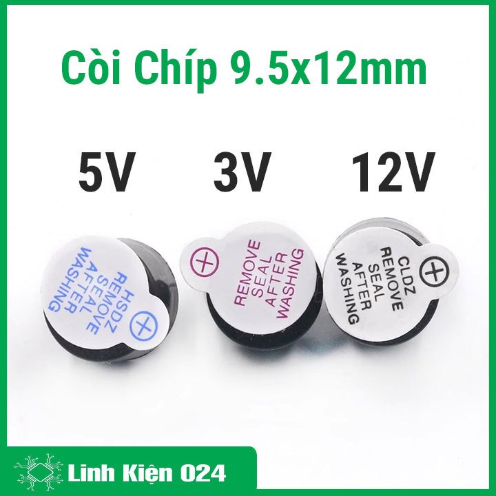 Còi Chíp 9.5x12mm - 1 Chiếc