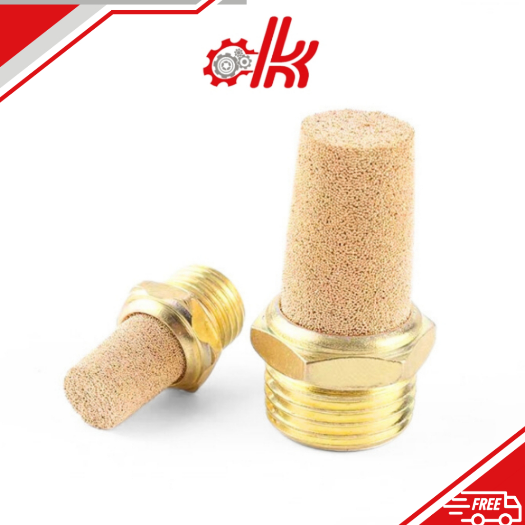 Giảm thanh đồng,bộ giảm thanh khí nén bằng đồng