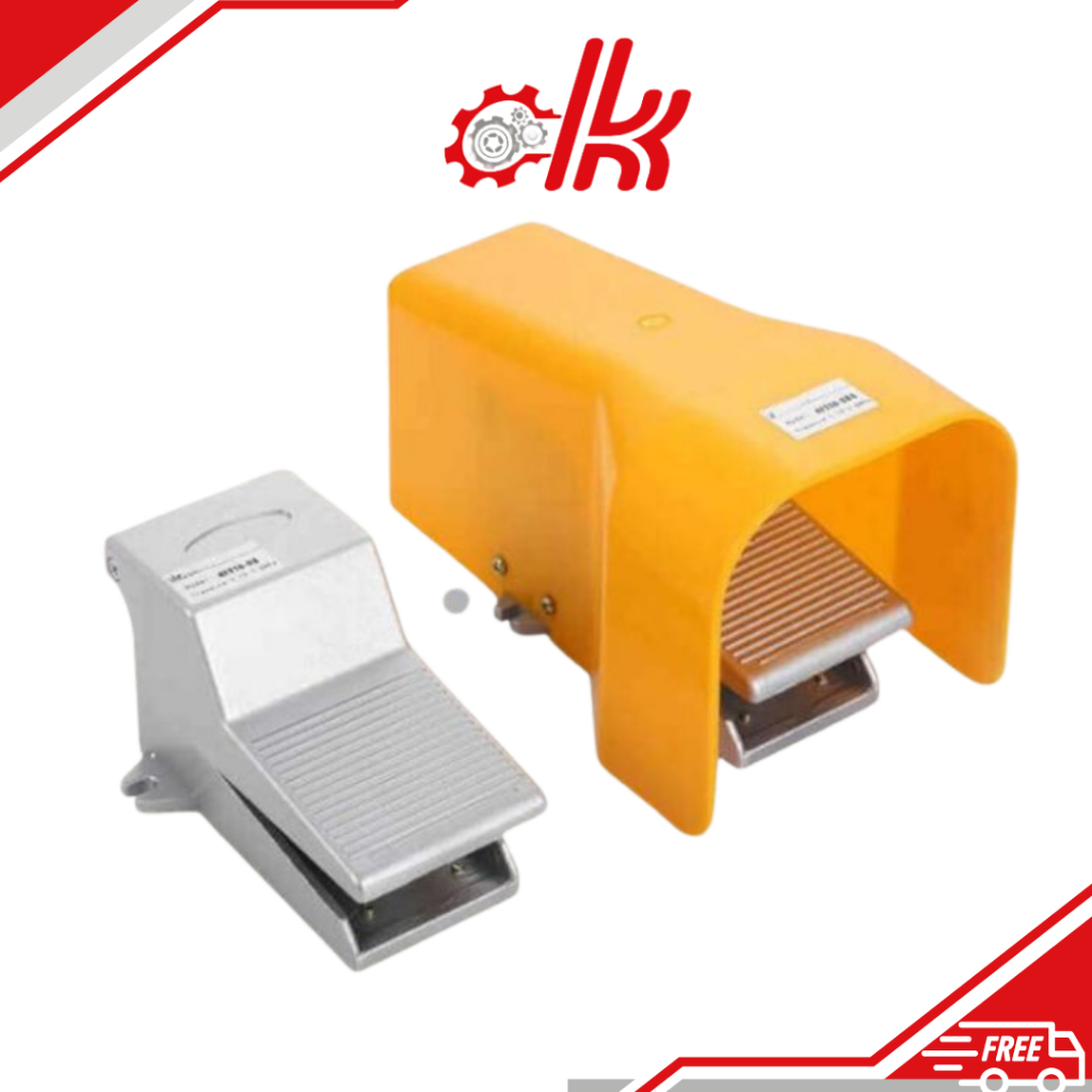Van Đạp Chân Khí Nén 5/2 4F210-08 - Van Đảo Chiều Xy Lanh Bằng Chân Ren 1/4" (13mm)
