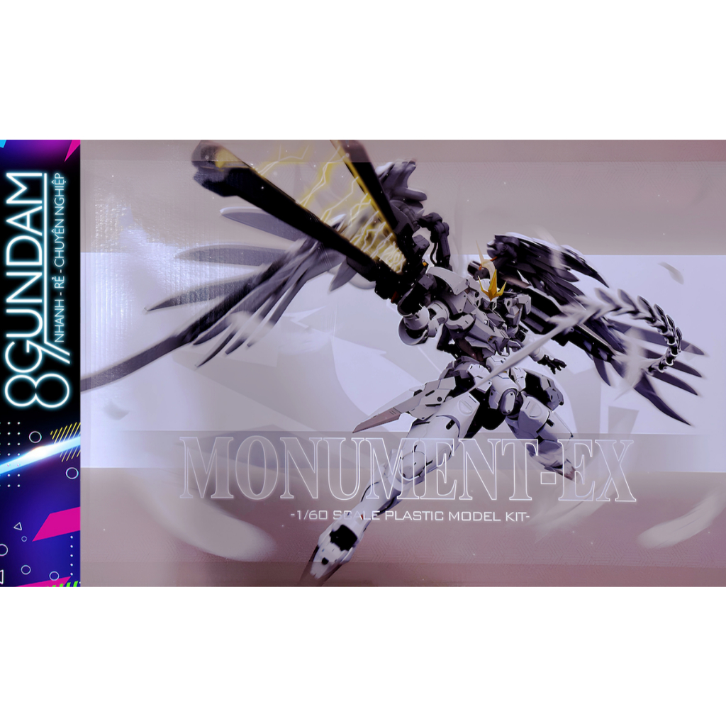 [CÓ SẴN] Mô Hình Lắp Ráp PG 1/60 Monument-FX 𝐓𝐚𝐥𝐥𝐠𝐞𝐞𝐬𝐞 𝐅𝐥𝐮𝐞𝐠𝐞𝐥 (tặng kèm base + decal nước)