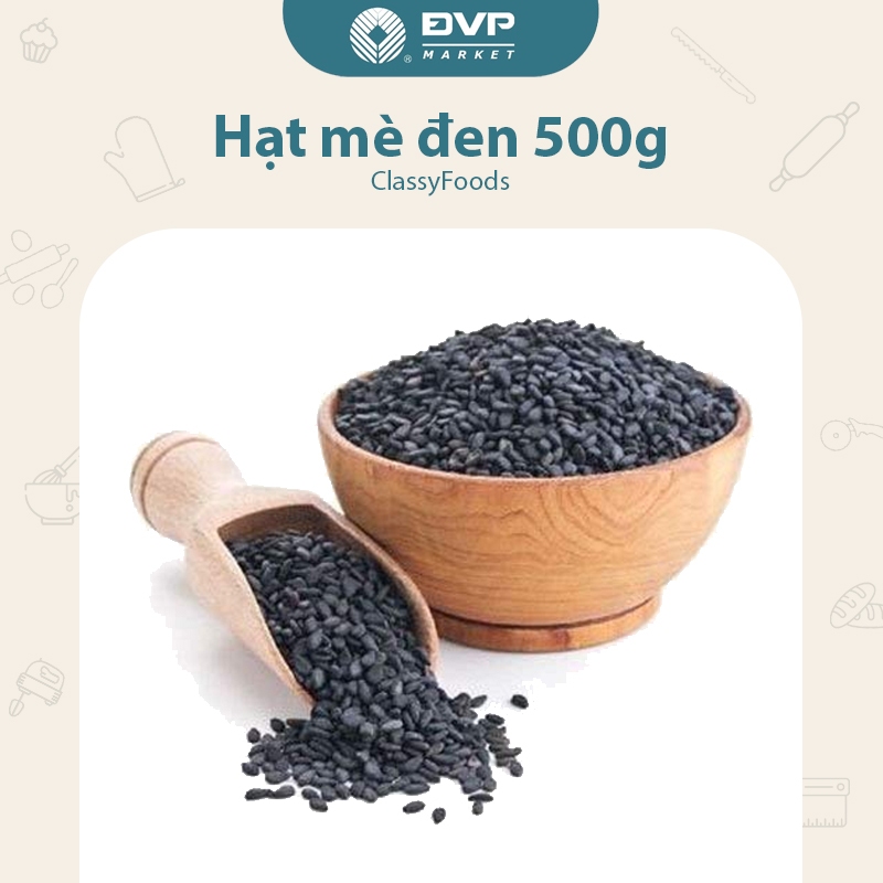 Classy - Hạt mè đen 500g