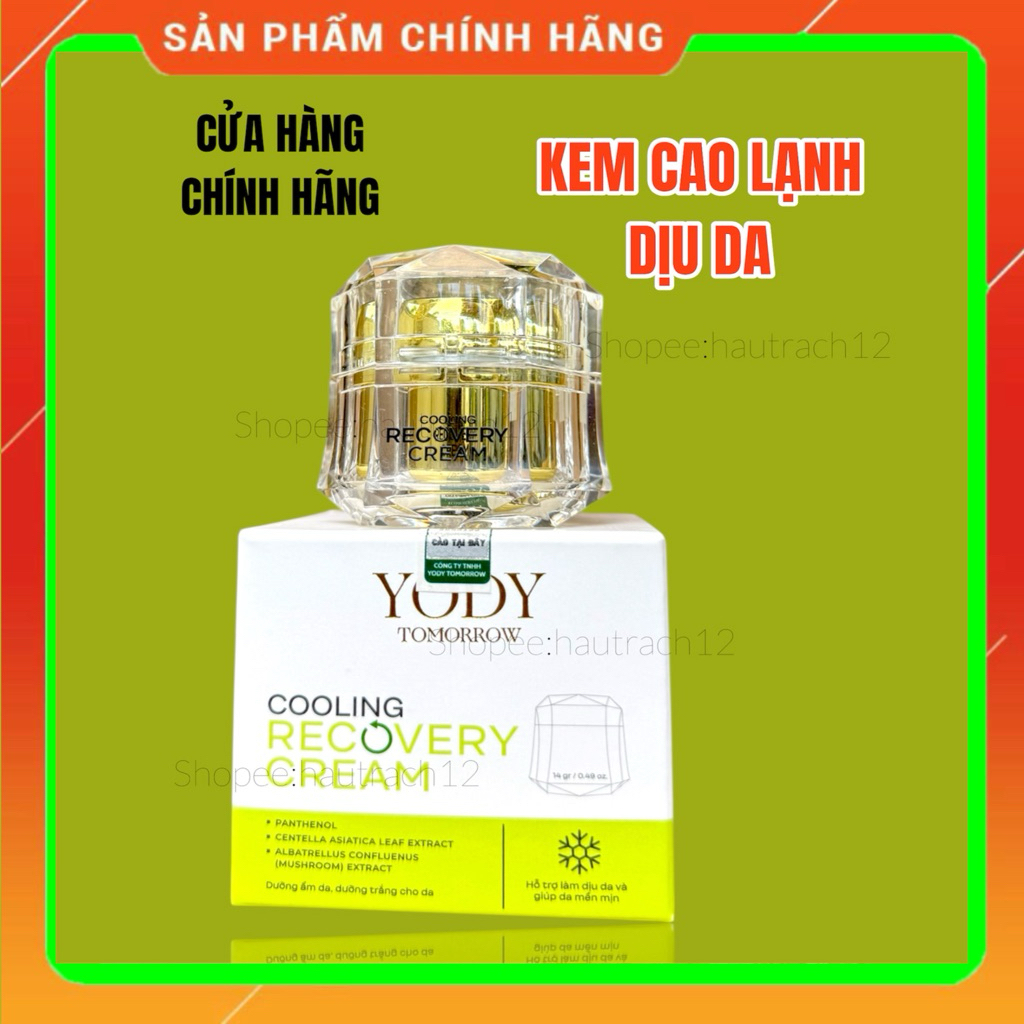𝐂𝐚𝐨 𝐋𝐚̣𝐧𝐡 𝐓𝐚́𝐢 𝐒𝐢𝐧𝐡 ( COOLING RECOVERY CREAM ) 14g 𝐘𝐨𝐝𝐲  Tomorrow