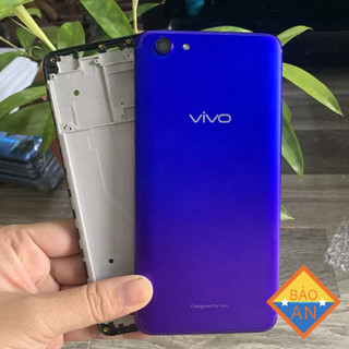 Bộ vỏ vivo Y71 - zin (gồn,sườn,lưng,nút bấn ,kính cam)