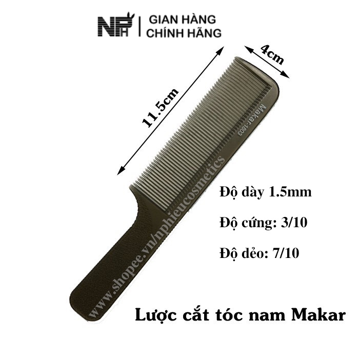 Lược cắt tóc nam Makar 1803