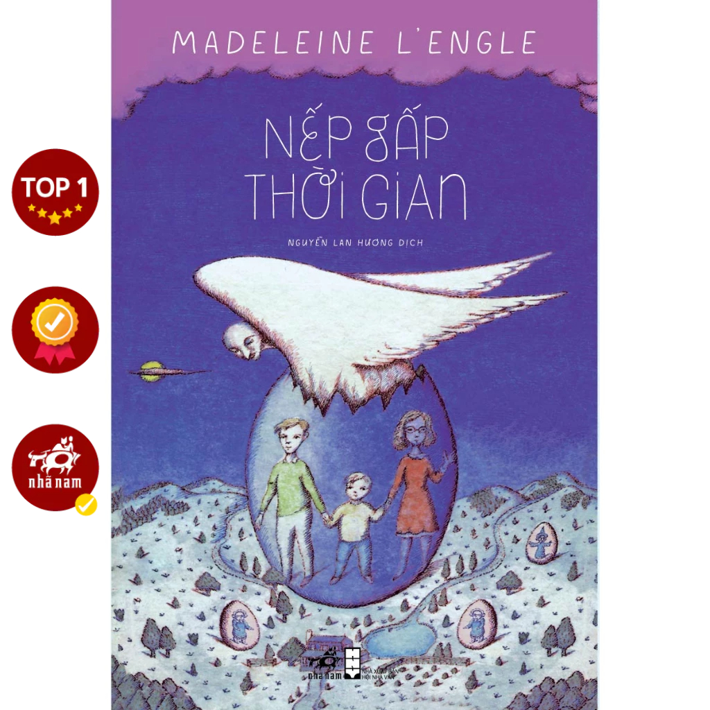 Sách - Nếp gấp thời gian (Madeleine L’Engle) (TB 2023)