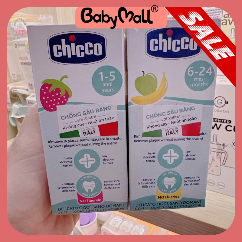 Kem đánh răng cho bé Chicco
