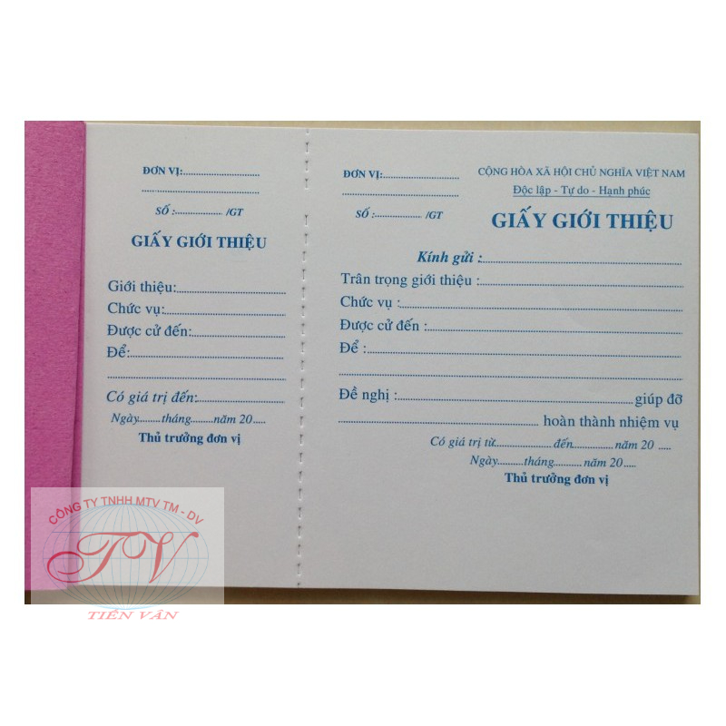 Giấy giới thiệu