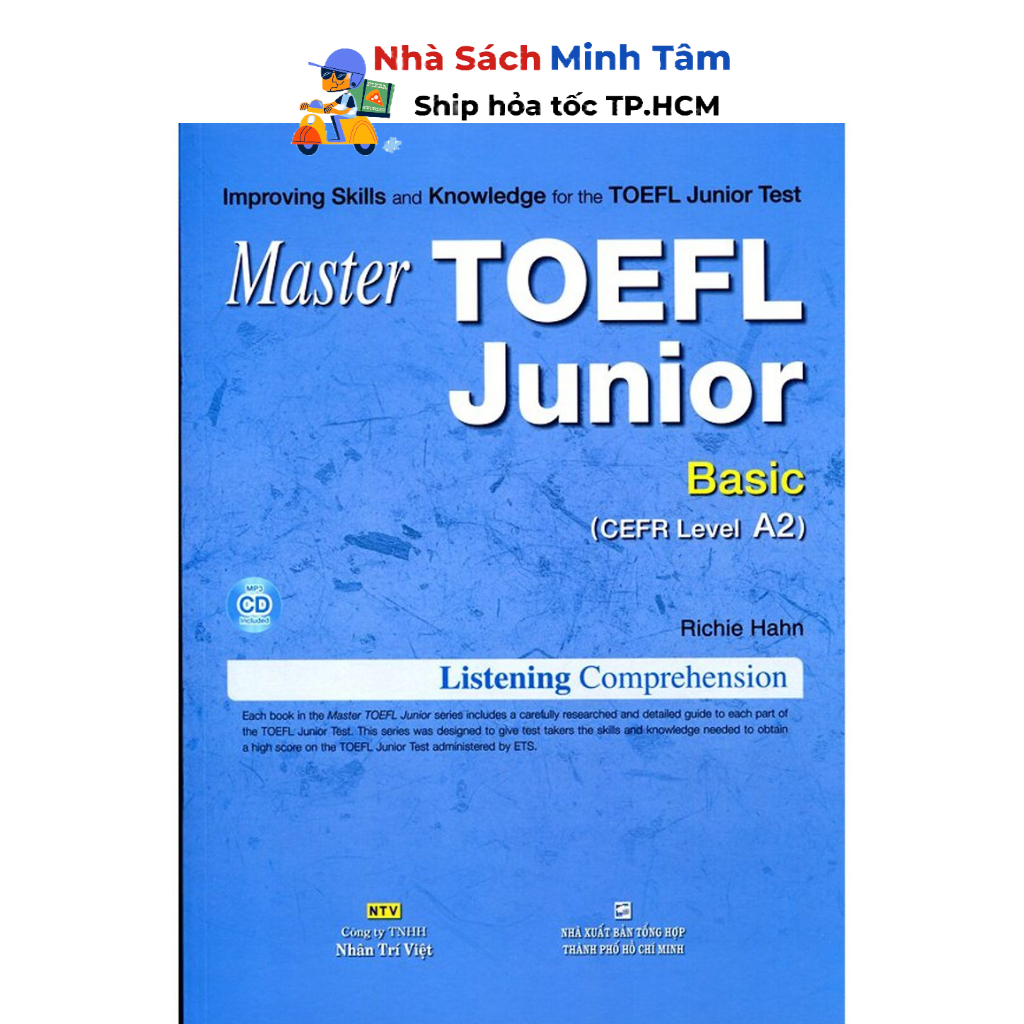 Sách - Master TOEFL Junior Listening Basic (Kèm CD)