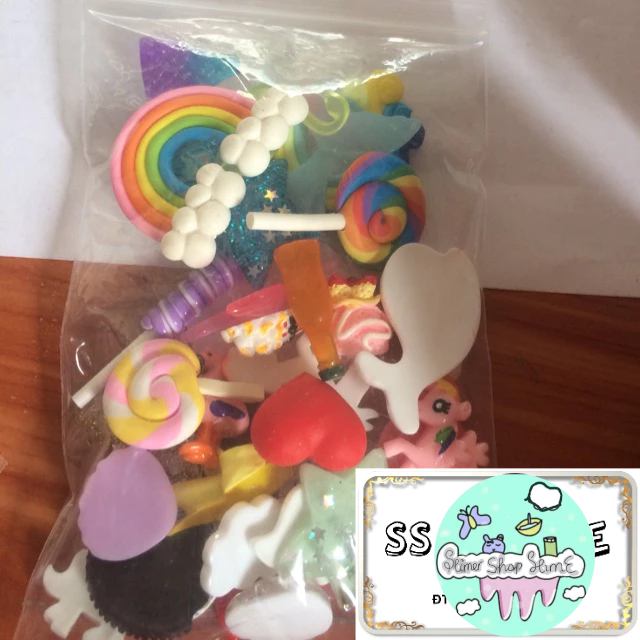 Charm trang trí slime( bán sỉ)
