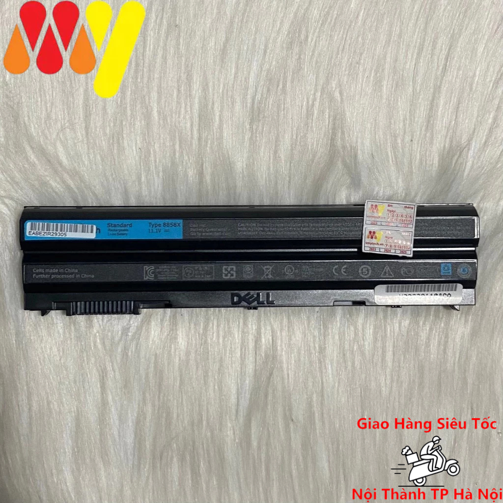 Pin laptop thay thế cho Dell Latitude: E5420, E5430, E5520, E5530, E6420, E6430 ,E6520, E5420. E6440 E6540