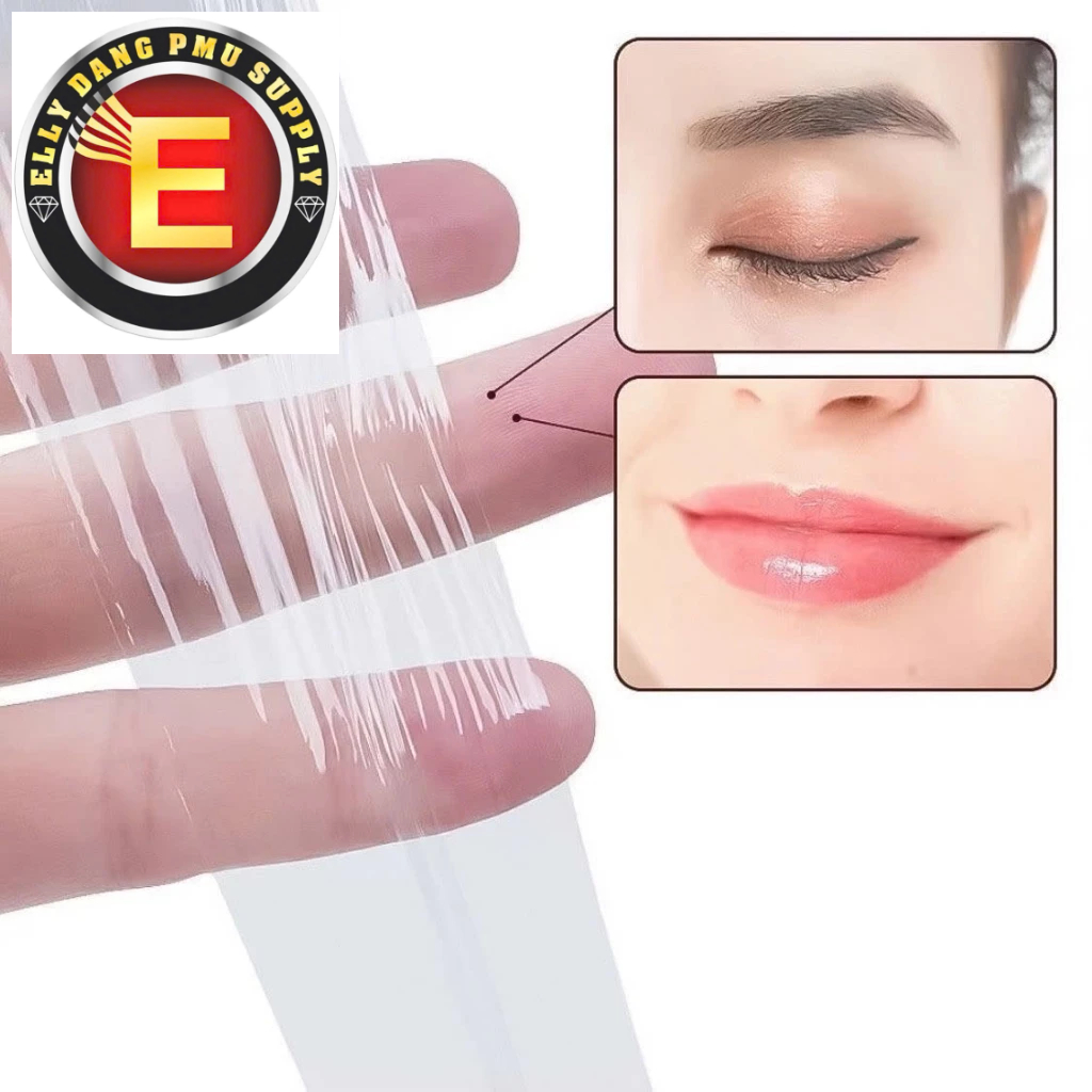 🏷️ Cuộn Nilong Phủ Ủ Có Dao Cắt – Tăng Hiệu Quả Phủ Mày, Môi, Mí – Dùng Trong Phun Xăm Thẩm Mỹ