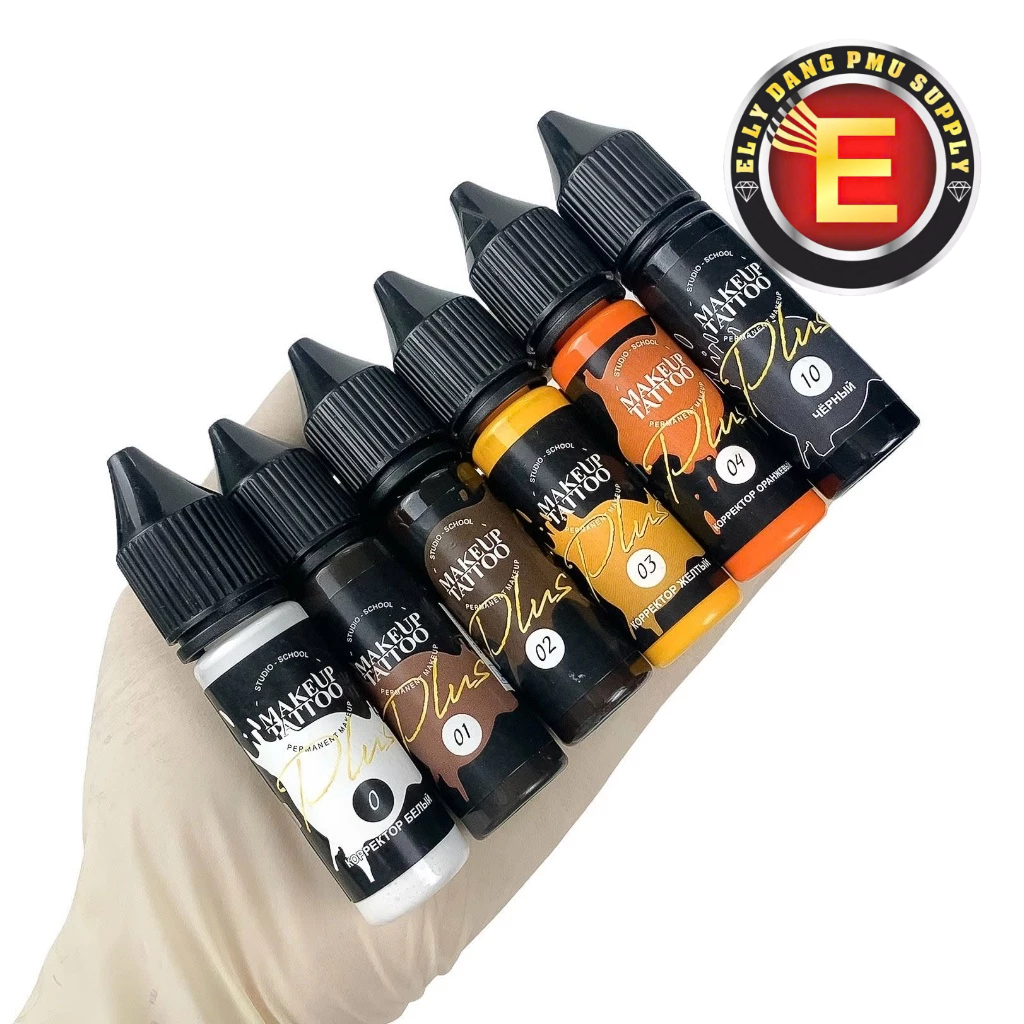 🏷️ Lọ 15ml Mực Makeup Tattoo Nga Chính Hãng – Lên Màu Chuẩn, An Toàn Tự Nhiên – Dùng Trong Phun Xăm Thẩm Mỹ