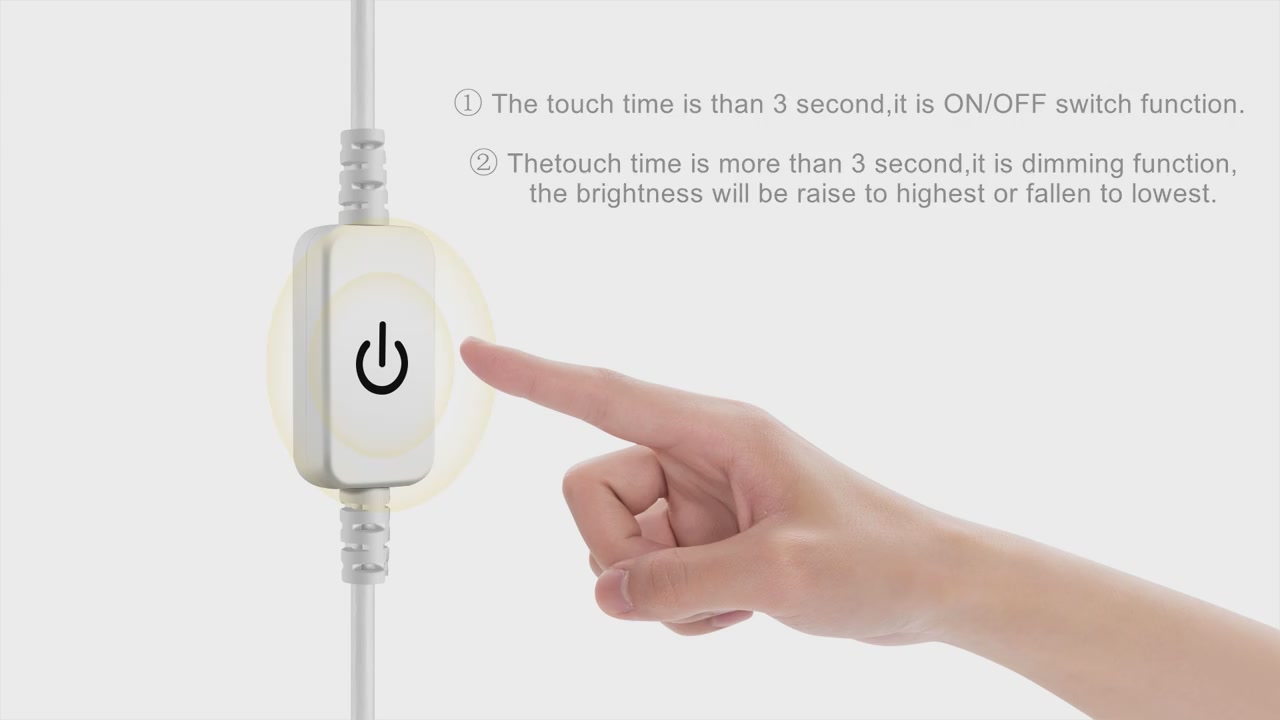 Đèn Led Dây Usb 1m-5m 5v 320leds/m, Cảm Biến Chạm, Điều Chỉnh Độ Sáng, Thích Hợp Cho Diy Đèn Tv, Gương, bếp | BigBuy360 - bigbuy360.vn