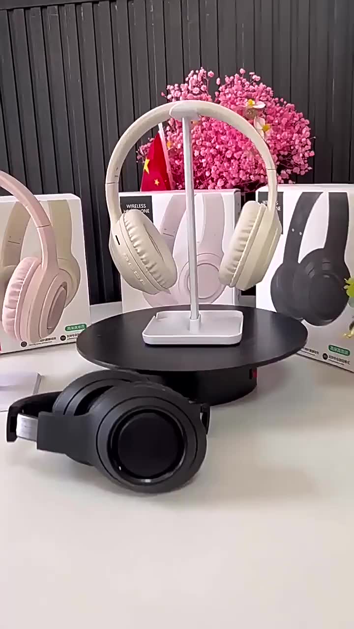 Tai nghe không dây Tai nghe Bluetooth Giảm tiếng ồn Jack 3,5MM Tai nghe nhạc thể thao có thể gập lại | BigBuy360 - bigbuy360.vn