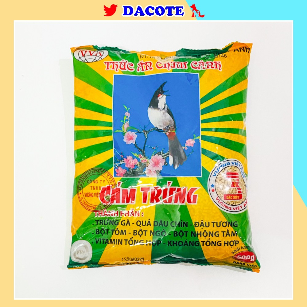 Cám trứng tổng hợp Vương Việt Anh cao cấp 500g - Cám chim tổng hợp Vương Việt Anh giá rẻ