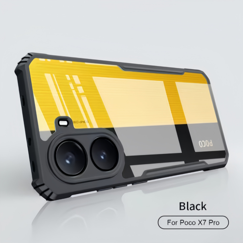 Ốp lưng trong suốt chống sốc Xiaomi Poco X8 X7 Pro X6 X5 Pro Max 5G Vỏ Acrylic trong suốt