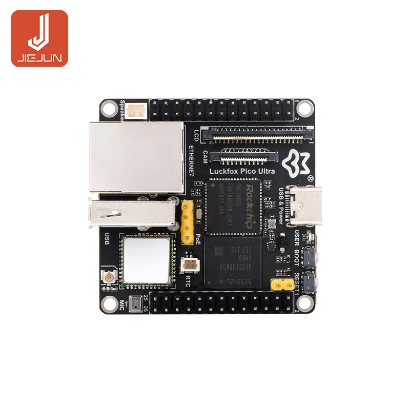 Luckfox Pico Ultra W RV1106 bảng phát triển WIFI Trí thông minh nhân tạo Linux bo mạch chủ Luckfox Pico Ultra LCD Kit A
