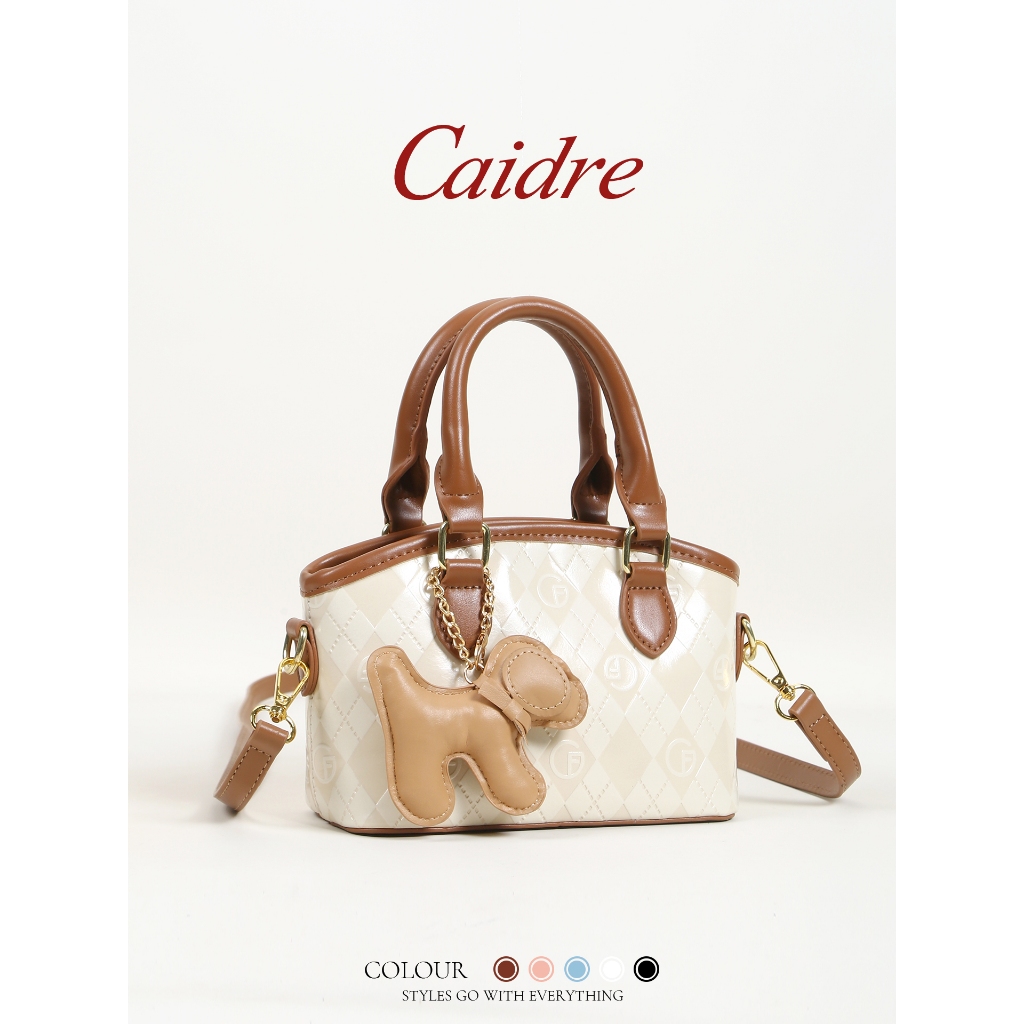 Túi xô đi lại Caidre Túi Tote nhỏ Túi xách tay thời trang