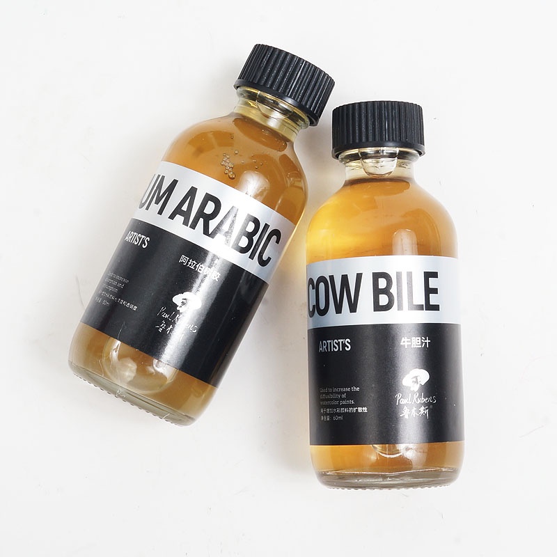 Dung môi Gum Arabic và Cow Bile